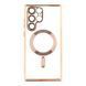 Чохол Wave TPU Metallic with Magsafe для Samsung Galaxy S22 Ultra (S908) Rose Gold 555-00174 фото 1