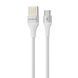 Кабель Proove Double Way Web USB to Micro USB 2.4A (1m) White CCDW20001302 фото 1