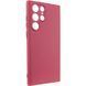 Чехол Silicone Cover Lakshmi Full Camera для Samsung Galaxy S24 Ultra Marsala 777-07102 фото 1