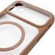 Чохол TPU+PC GETMAN Moon Clear with MagSafe для Apple iPhone 11 (6.1") Brown 656-08457 фото 5