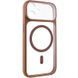 Чохол TPU+PC GETMAN Moon Clear with MagSafe для Apple iPhone 11 (6.1") Brown 656-08457 фото 1