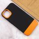 Чохол TPU+PC Bichromatic для Apple iPhone 11 Pro Max (6.5") Black / Orange 555-03912 фото 4