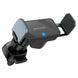 Тримач для мобільного BOROFONE BH66 Smart electric car holder Black Metal Grey 656-00455 фото 3