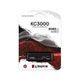 Накопитель SSD M.2 Kingston KC3000 2048GB NVMe 2280 PCIe 4.0 x4 3D NAND TLC SKC3000D/2048G фото 2