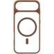 Чохол TPU+PC GETMAN Moon Clear with MagSafe для Apple iPhone 17 Air (6.5") Brown 656-08407 фото 2