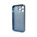 Чехол для смартфона AG Glass Matt Frame Color для iPhone 11 Pro Max Sierra Blue 666-00550 фото 2