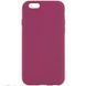 Силіконовий чохол Silk Full Protective для Apple iPhone 6/6s (4.7") Rose Red 777-10893 фото