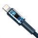 Кабель Baseus High Density Braided Type-C to Lightning PD 20W (1m) Blue CATLGD-03 фото 6