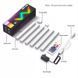 Настенный светильник Lines SAL-013B Bluetooth USB interface with app (6+2 pcs) white 656-03721 фото 2