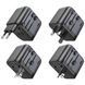Мережевий зарядний пристрій BOROFONE BAC13 Leader 3-port PD20W(1C2A) universal conversion charger Black 656-03212 фото 7