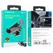 Тримач для мобільного BOROFONE BH66 Smart electric car holder Black Metal Grey 656-00455 фото 8