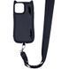 Чохол з шнурком GETMAN Cat with straps для iPhone 14 (6.1") Black 555-00415 фото 2