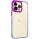 Чохол TPU+PC Fresh sip series для Apple iPhone 13 Pro (6.1") Синій / Фіолетовий 777-06712 фото 1