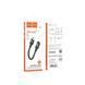 Кабель HOCO U107 Type-C male to iPhone female adapter cable(L=0.1m) Black 656-02526 фото 3