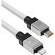 Кабель Baseus CoolPlay Series Fast Charging Cable Type-C to iP 20W 2m White CAKW000102 фото 4