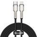 Кабель Baseus Cafule Series Metal Data Cable Type-C to iP PD 20W 2m Black CATLJK-B01 фото 1