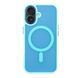 Чехол Space Magnetic Color з Magsafe для iPhone 16 Голубой 214-01428 фото 1