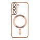 Чохол Wave TPU Metallic with Magsafe для Samsung Galaxy S22 (S901) Rose Gold 555-00224 фото 1