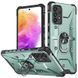 Ударопрочный чехол Pathfinder Ring для Samsung Galaxy A13 4G / A23 4G / M13 4G / M23 5G / A04s Green 777-07890 фото