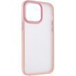 TPU+PC чохол Metal Buttons для Apple iPhone 14 Pro Max (6.7") Рожевий 777-08289 фото