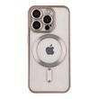 Чохол TPU Metallic Chrome Full Camera with Magsafe для iPhone 15 Pro Titan 214-02911 фото