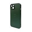 Чехол для смартфона AG Glass Matt Frame Color для iPhone 12 Cangling Green 666-00551 фото