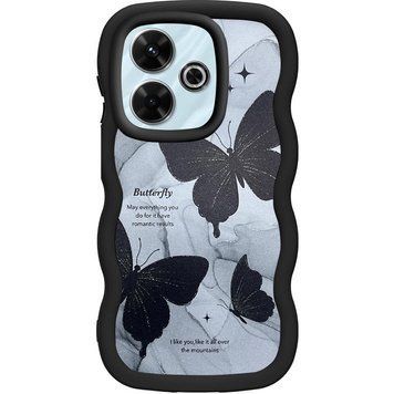 Чехол TPU Cloudy Pictures для Xiaomi Redmi Note 14 5G Butterflies 555-01197 фото