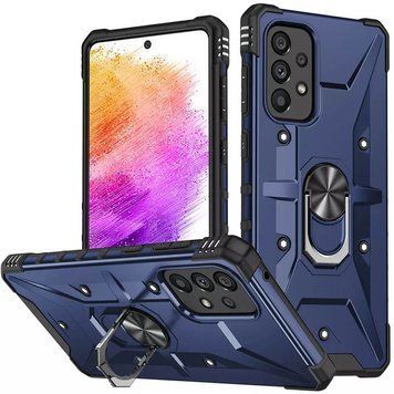 Ударопрочный чехол Pathfinder Ring для Samsung Galaxy A13 4G / A23 4G / M13 4G / M23 5G / A04s Navy 777-07891 фото