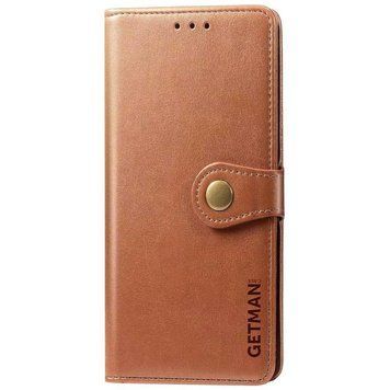 Шкіряний чохол-книжка GETMAN Gallant (PU) для Samsung Galaxy A07 Коричневий 555-02581 фото