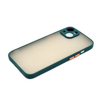 Силиконовый чехол с закрытой камерой Avenger Totu для iPhone 13 Dark Green 208-00702 фото
