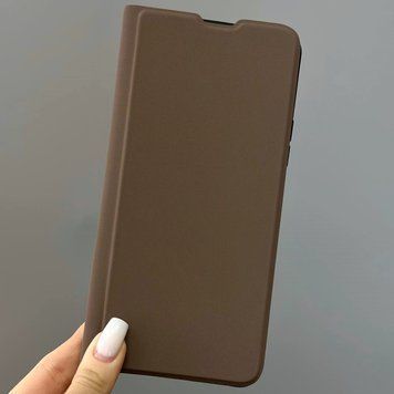 Чехол-книжка Premium Lux Matte Soft Xiaomi Redmi 13C 5G Светло-коричневый 555-04089 фото