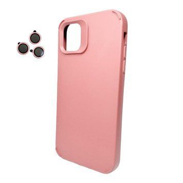 Чехол Silky Cam Protect для iPhone 12/12 Pro Pink 666-02283 фото