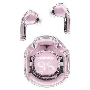 Наушники ACEFAST T8 Crystal color (2) bluetooth earbuds Lotus Pink 656-00842 фото