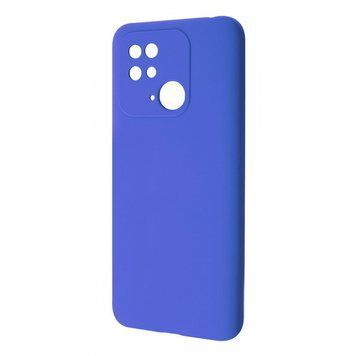 Чехол WAVE Full Silicone Cover для Xiaomi Redmi 10C Blue 656-07414 фото