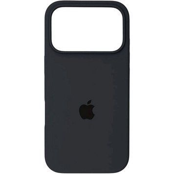 Силиконовый чехол для Apple iPhone 17 Pro Max Темно-серый 208-06623 фото