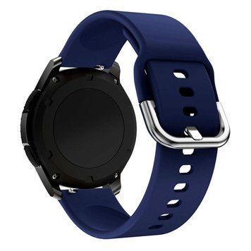 Ремінець Универс 22mm Silicone Original Design для Samsung/Amazfit/Huawei Midnight Blue 212-02777 фото