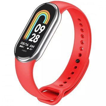 Силіконовий ремінець для Xiaomi Mi Band 8/9/10 Dark Red 212-01343 фото