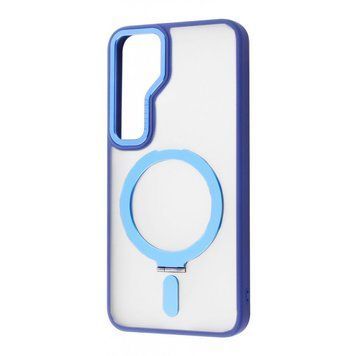 Чохол WAVE Attraction Case with Magnetic Ring для Samsung Galaxy S24 Blue 656-05591 фото