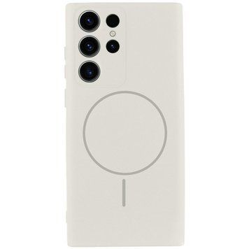 Чехол Silicone Cover Lakshmi Full Camera with MagFit для Samsung Galaxy S25 Ultra Белый 555-01986 фото