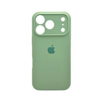 Силиконовый чехол с закрытой камерой для iPhone 17 Pro Avokado Green 666-04281 фото