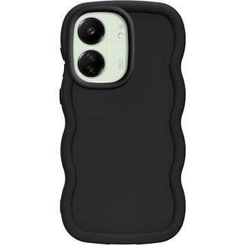 Чехол TPU Ripple для Xiaomi Redmi 13C Black 555-01151 фото