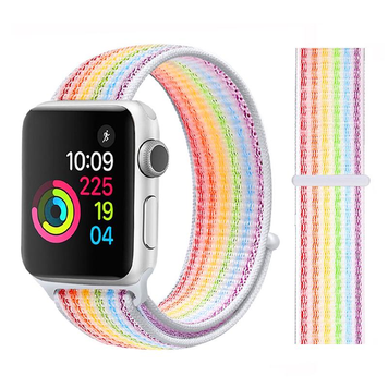 Нейлоновый ремешок для Apple Watch 38/40/41 mm Seven color 212-00093 фото
