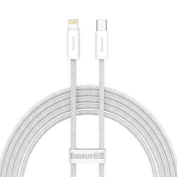 Кабель Baseus Dynamic Series Fast Charging Data Cable Type-C to iP 20W 1m White CALD000002 фото