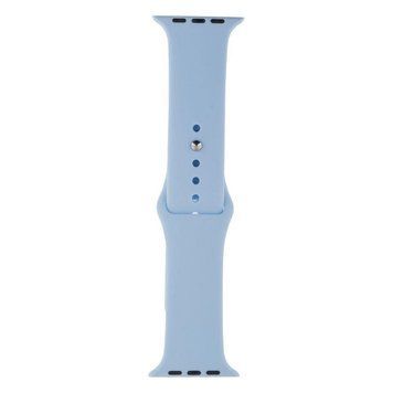 Ремінець для Apple Watch Band Silicone One-Piece Size-S 42/44/45/49 mm Denim Blue 212-02027 фото