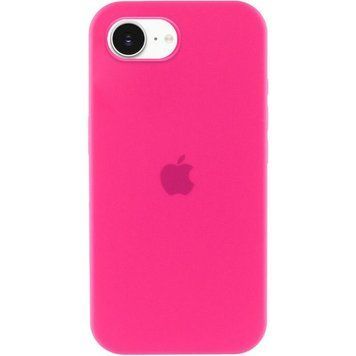 Чехол Silicone Case Full Protective для Apple iPhone 16e\17e (6.1") Barbie pink 555-04063 фото