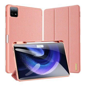 Чехол Dux Ducis Domo для Xiaomi Pad 6/6 Pro with Stylus Pen Holder Auto Sleep Wake Pink 757-00170 фото