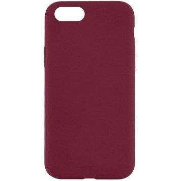Силіконовий чохол Silk Full Protective для Apple iPhone 6/6s (4.7") Plum 777-10894 фото