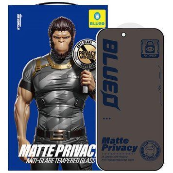 Захисне 2.5D скло Blueo Full Cover Anti-Peep Matte для Apple iPhone 17 Air (6.5") 777-08424 фото
