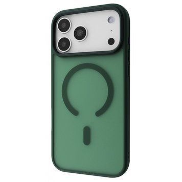 Чехол WAVE Matte Insane Case with Magnetic Ring для iPhone 17 Pro Green 656-07922 фото