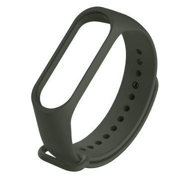 Силиконовый ремешок для Xiaomi Mi Band 3/4 Olive 212-01189 фото